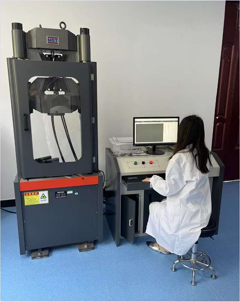 Fully automatic tensile testing machine