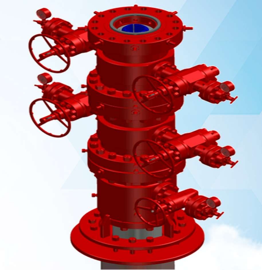 Sleeve head and sleeve four-way assembly