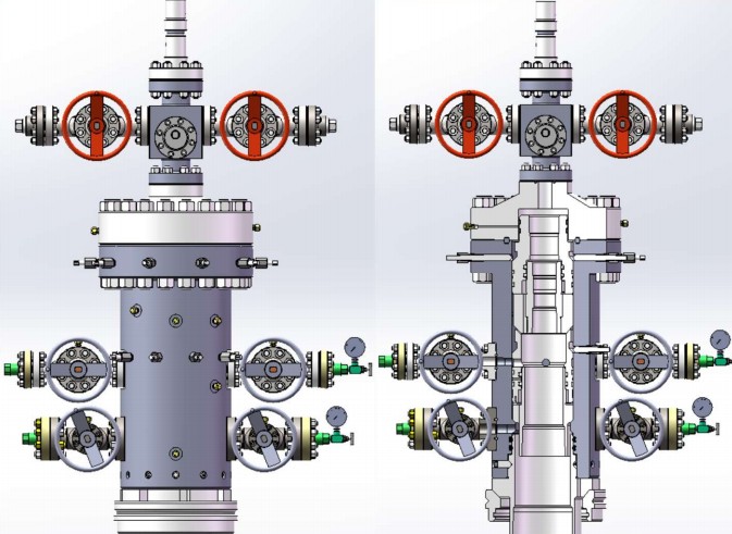 Composite wellhead