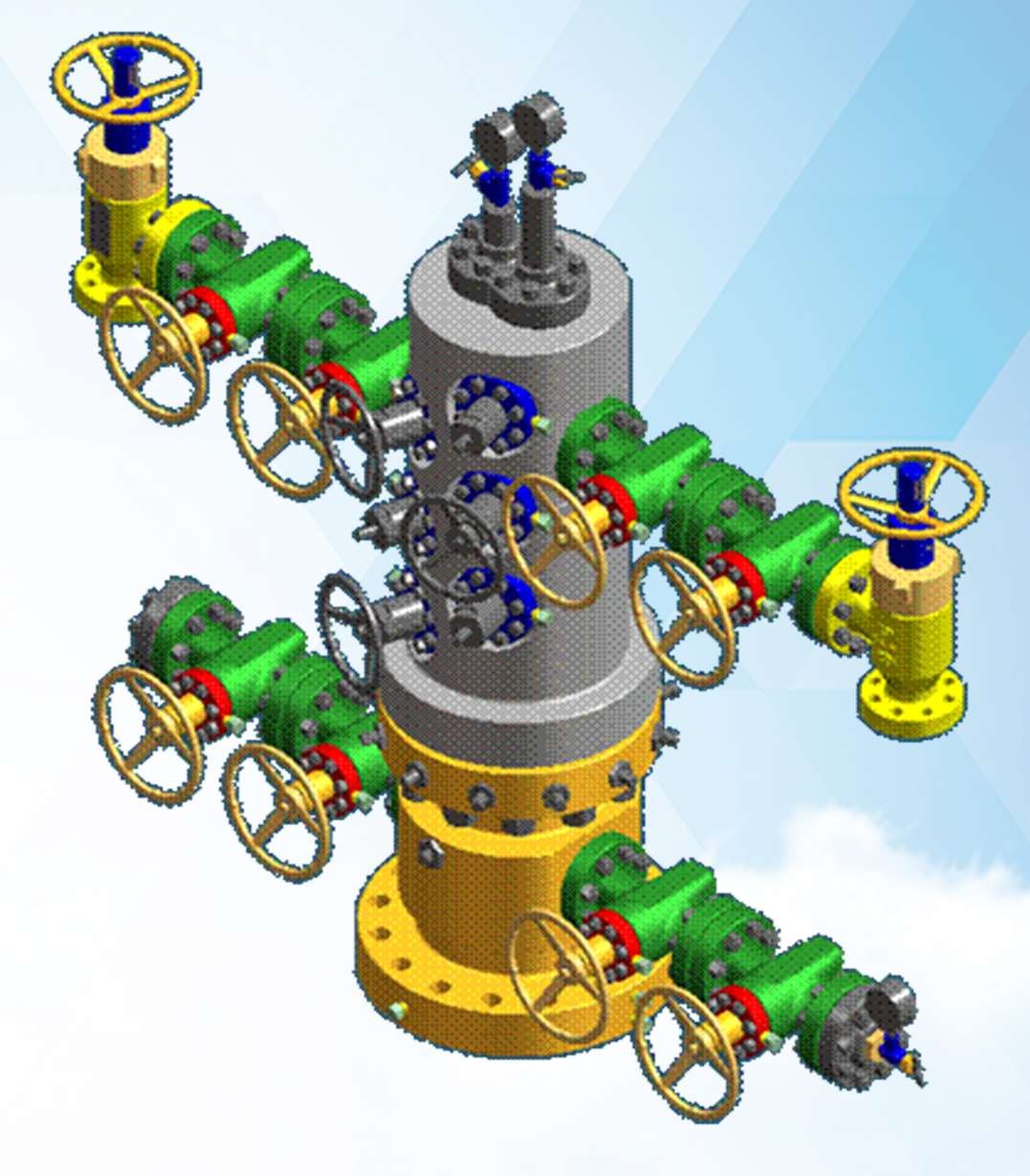 Double tube wellhead